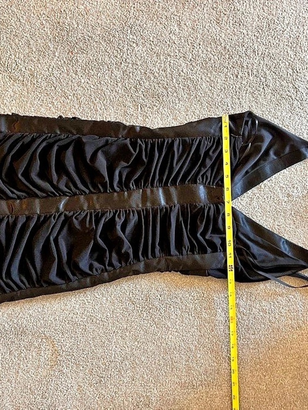 Cache Black Ruched Halter Maxi Dress - Picture 2 of 7